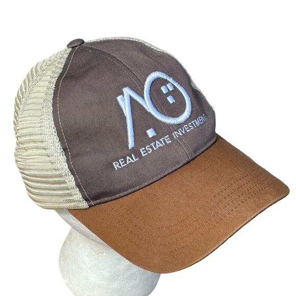 Brown Real Estate Men's Hat - Picture 3 of 6